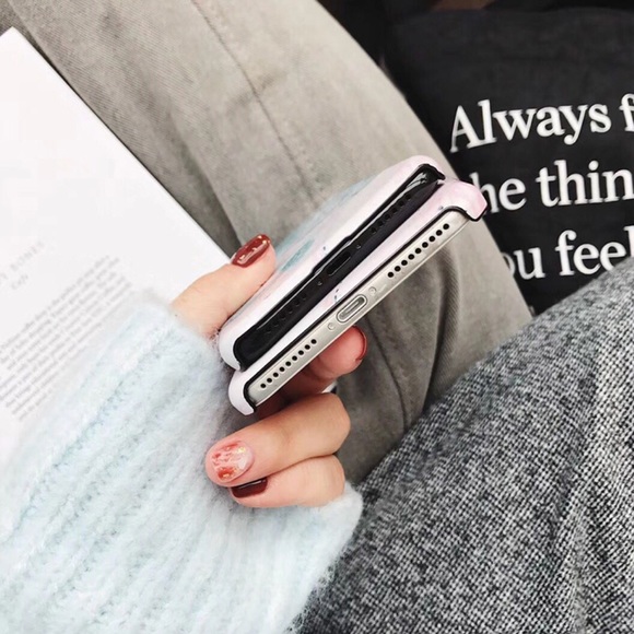 iPhone X/7/8/7PLUS/8PLUS MARBLE GREEN CASE - Picture 5 of 6